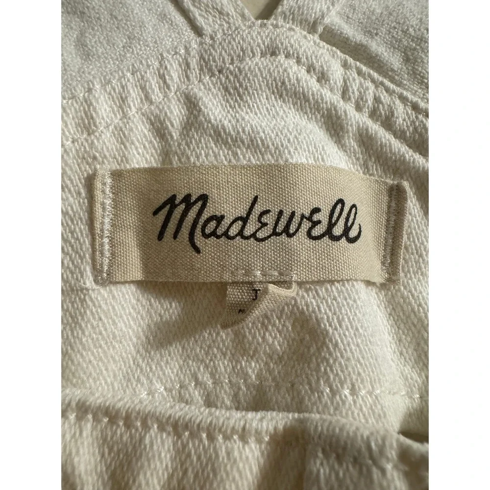 Madewell Women's White 100% Cotton Overalls Size L - Picture 11 of 11